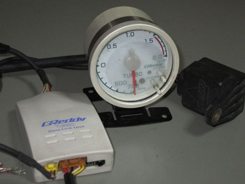 Greddy electronic led boost gauge s13 s14 wrx mr2 rx7 r32 r33 gtr mr2 dsm jdm