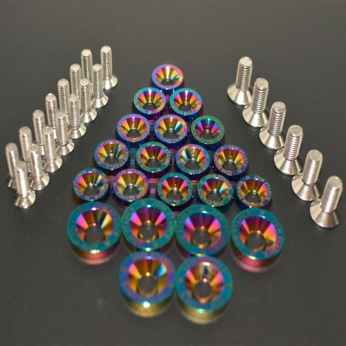 Sell NEO CHROME 21PC FULL DRESS UP SET/KIT WASHERS/BOLT FOR HONDA RUCKUS ZOOMER M6\M8 in 瑞安市