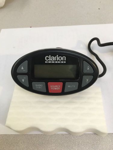 Clarion marine boat stereo remote control panel m301rc