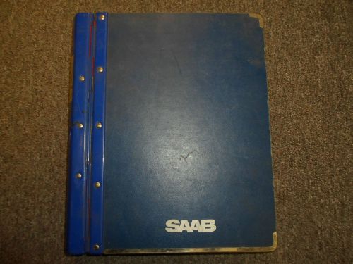 1984 1988 saab 900 electrical system instruments wiring diagram service manual