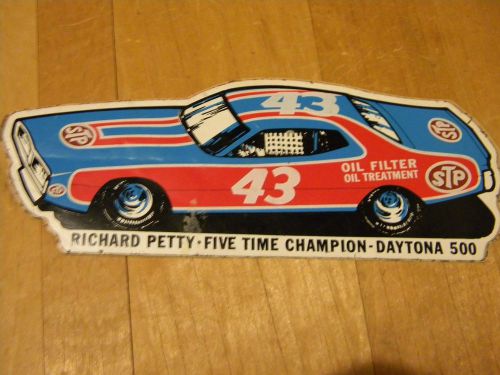 Richard petty daytona 500 race car 43 automobile decal sticker