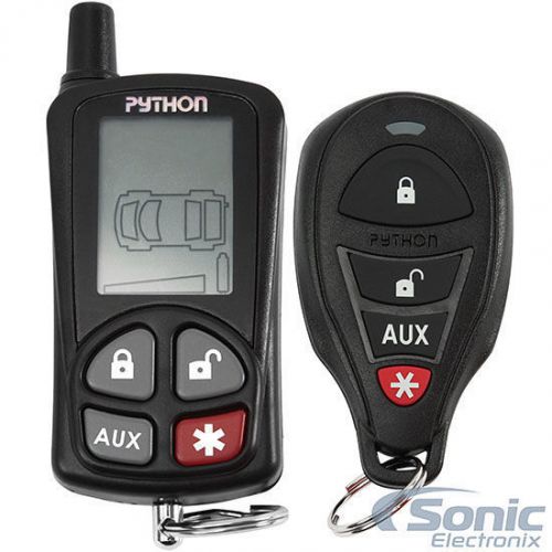 Python 5305p 2-way remote start keyless entry car alarm vehicle security system