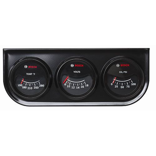 Sunpro fst7994 triple gauge kit mechanical oil pressure voltmeter