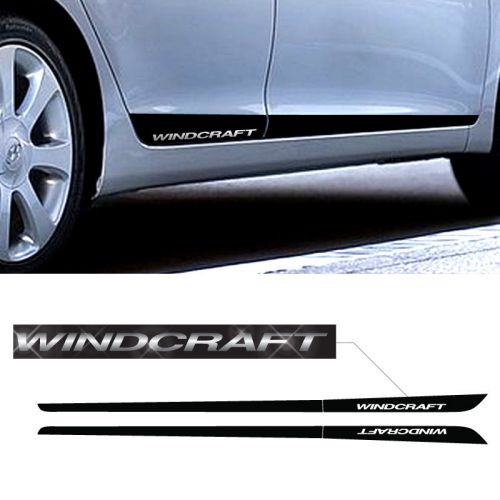 For hyundai 2011-2016 elantra md side door protector decal sticker chrome b type