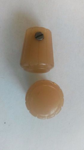 New condition creamy ivory radio knobs for 1934-1942 cars