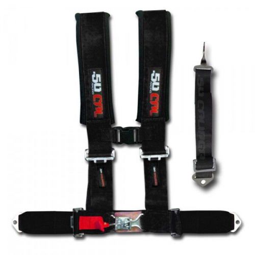 1 harness - 2" 5 point black safety sand rail car truck go kart long travel dune