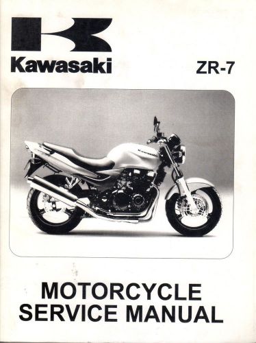 1999-2003 kawasaki motorcycle zr-7 service manual p/n 99924-1248-04 (537)