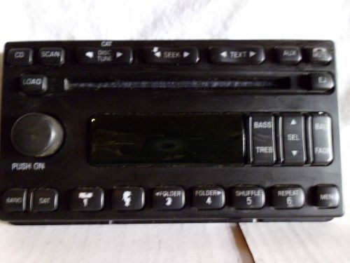 04 05 06 ford expedition oem radio 6 cd face plate replacement  5l1t-18c815-bc