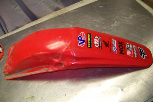 Honda crf250r crf 250r 250 rear fender w graphics