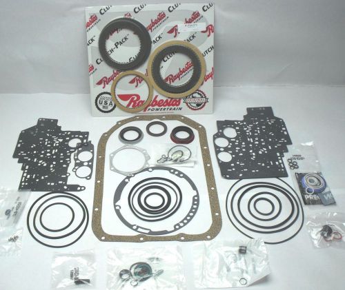 4l80e 1996 banner rebuild kit overhaul clutches/frictions gm raybestos precision