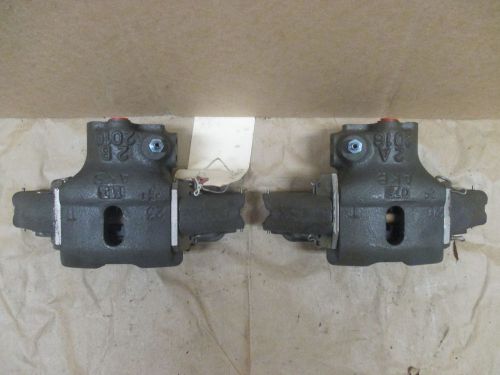 Reman front oem honda brake caliper set 141.40007/141.40008 w/new pads