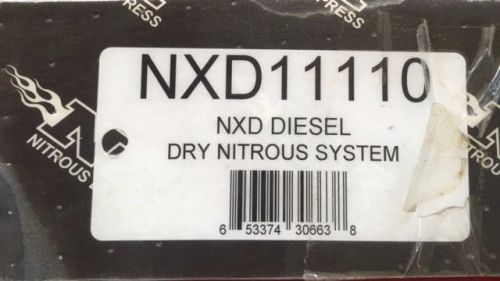 Diesel dry kit nitrous system