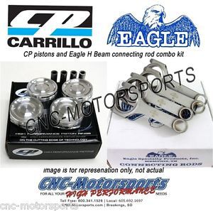 Honda f20c 12.5:1 cp piston w/ eagle h beam rods combo 87mm