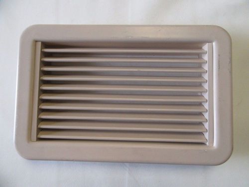 Painted plastic beige vent cover 11&#034; x 7&#034; marine boat
