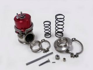 Obx wastegate thunder 50mm v-band flange red