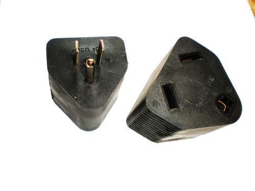 15 amp male to 30 amp female rv cord adapter trailer motorhome 15amp 30amp