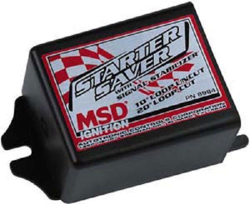 Msd8984 starter saver with signal stabilizer