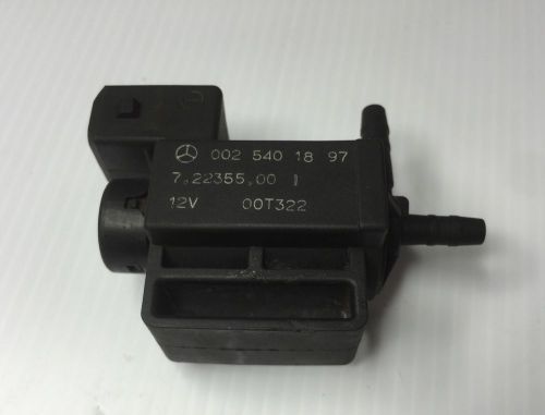 Oem mercedes vacuum solenoid egr change over valve 0025401897 w163 203 210 ml430