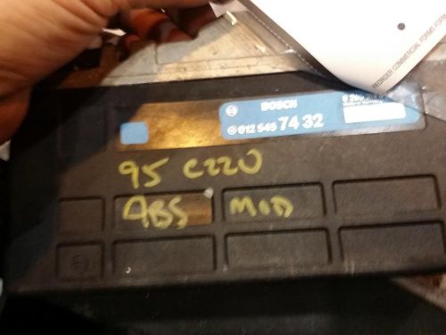 Mercedes mercedes c-class chassis brain box 202 type, abs; (on floor under glo