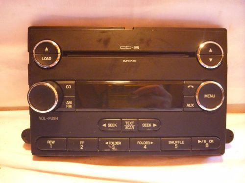 08 09 Ford Taurus Mercury Sable Radio 6 Cd MP3 Face Plate 8G1T-18C815-GB CY004, image 1