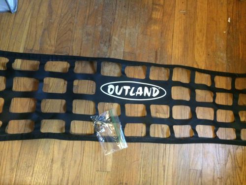 Outland tailgate net small midsize truck pickup tail net cargo s10 chevy bed