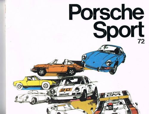 Porsche 72 sport book