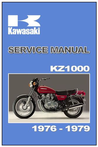 Kawasaki workshop manual kz1000 z1000 and z1r 1977 1978 and 1979 service repair