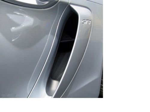 For porsche 981 cayman gt4 style boxster side scoop vent add on plastic cover