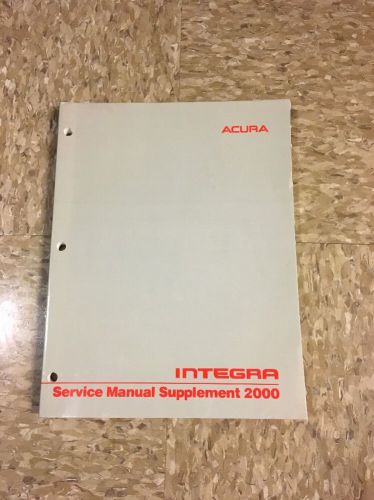 2000 acura integra service manual
