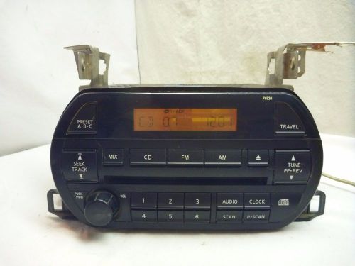 02 03 Nissan Altima OEM Radio Single Disc Cd PY520 28185-3Z700 CY362, image 1