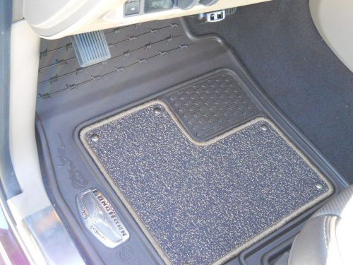 Dodge ram 1500 2500 3500 long horn rubber floor mats slush mat 3pc front &amp; rear