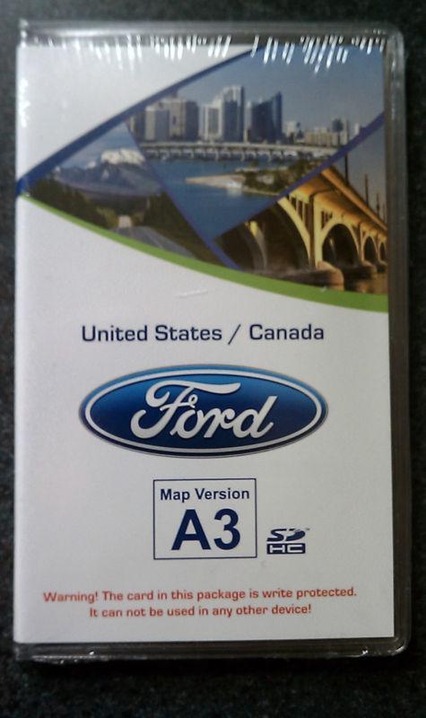 New OEM Ford A3 Navigation SD Card, GPS Map Update, USA, Canada, US $7.95, image 2