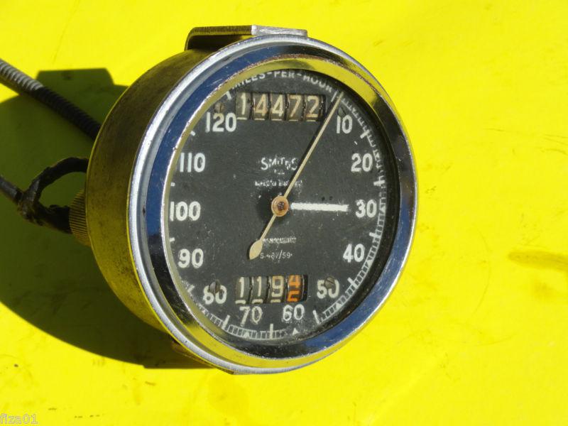 Smiths chronometric 120mph speedometer – tri / nor / bsa 