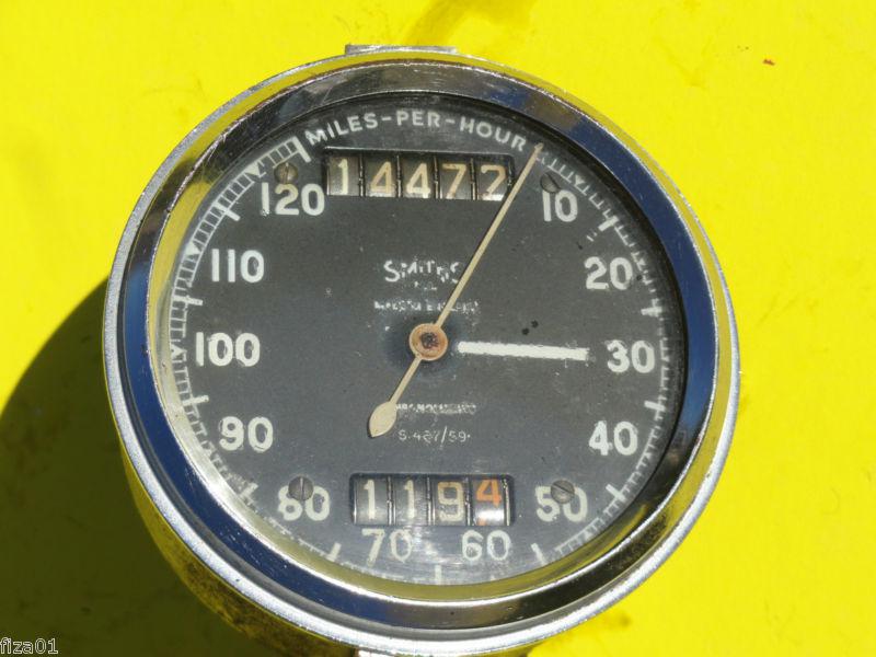 SMITHS CHRONOMETRIC 120MPH SPEEDOMETER – TRI / NOR / BSA , US $280.00, image 2