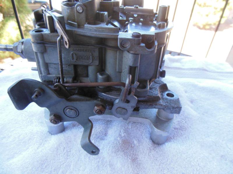 1967 Pontiac GTO Firebird Ram Air Carburetor Rochester Quadrajet 4 Speed 7037263, US $245.00, image 10