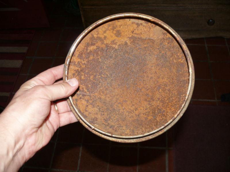 Vintage 50's 60's Chrome Holsclaw Boat Utility Trailer Single Hubcap, US $24.99, image 2