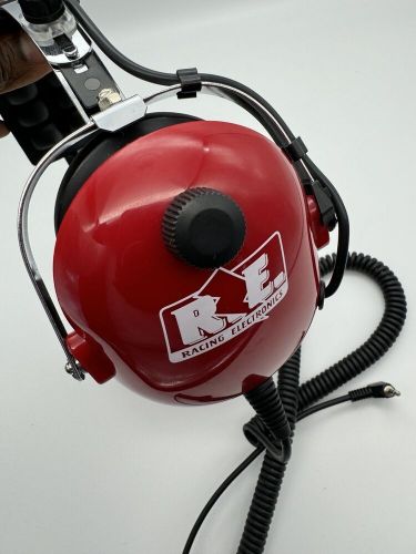 Racing Electronics Over Head Headphones Headset Red, US $49.99, image 9