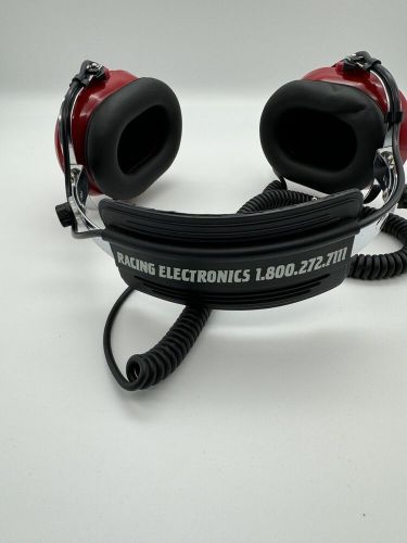 Racing Electronics Over Head Headphones Headset Red, US $49.99, image 10