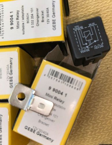 BOSCH 9 9004 1 Mini Relay 0 332 204 101 30 AMP 40 AMP 12 VDC Lot of 11 relays, US $35.98, image 3