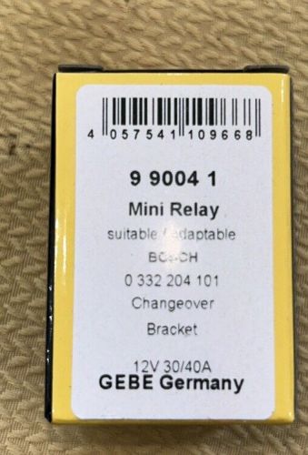 BOSCH 9 9004 1 Mini Relay 0 332 204 101 30 AMP 40 AMP 12 VDC Lot of 11 relays, US $35.98, image 7