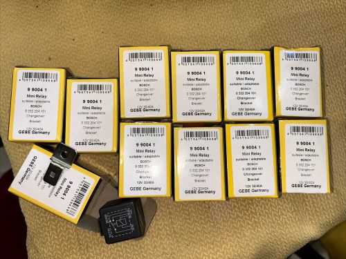 BOSCH 9 9004 1 Mini Relay 0 332 204 101 30 AMP 40 AMP 12 VDC Lot of 11 relays, US $35.98, image 8
