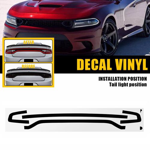 Taillight Vinyl Tail Light Wrap Cover Decal SMOKE For Dodge Charger 2015-2023, US $21.99, image 6
