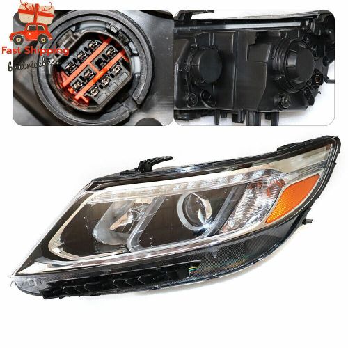Left For 2014 2015 Kia Sorento Halogen w/ LED DRL Headlight Assembly Driver Side, US $134.03, image 15