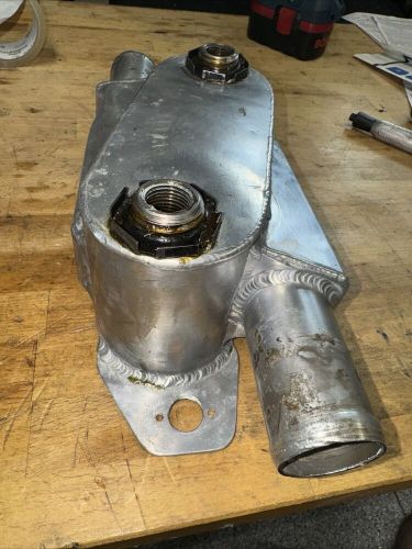 Riley harrison stainless steel inline oil -12/water 1.75” heat exchanger/cooler