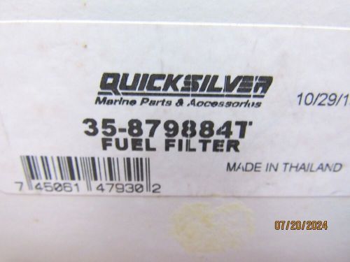 New quicksilver mercury fuel filter kit 35-879884t