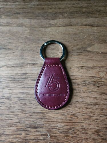 Porsche Backdrop Ruby Star Keychain 75th Anniversary Special Edition Rare OEM, US $75.00, image 2