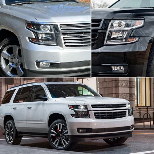 For 2015-2020 Chevy Suburban Tahoe DRL Projector Headlights Lamps LH & RH Black, US $292.99, image 9