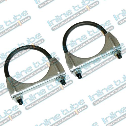 64-77 GM A-Body Pontiac Olds Chevy Buick Muffler Clamps Hold Down U Bolt 2 1/2", US $15.50, image 9