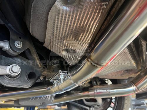 For 15-20 BMW F80 M3 F82 M4 T-304 Muffler Quad Burnt Tips Axle Back Exhaust, US $729.98, image 2