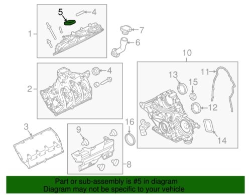 Genuine Ford Valve Cover Spacer BC3Z-9E464-C, US $12.36, image 4